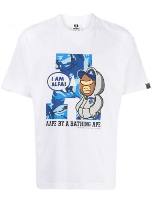 T-shirt Aape By *a Bathing Ape® vit