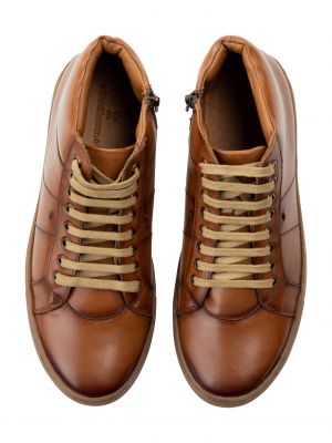 Auliniai batai su raišteliais Dreimaster Klassik ruda