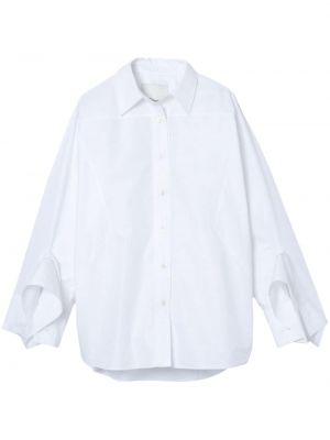 Drapiruota marškiniai 3.1 Phillip Lim balta