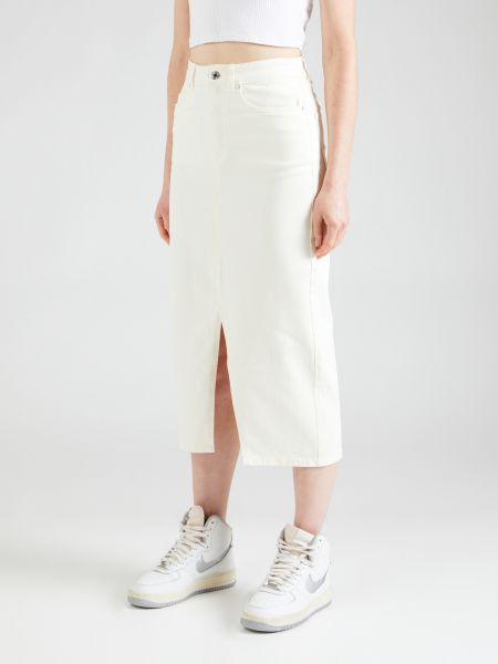 Priliehavá sukňa Vero Moda biela