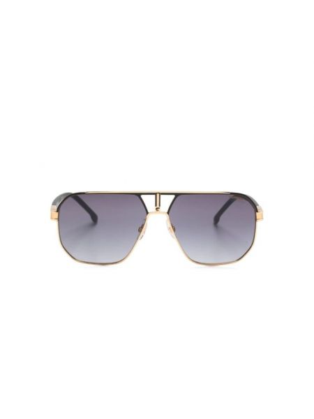 Okulary przeciwsłoneczne Carrera złote