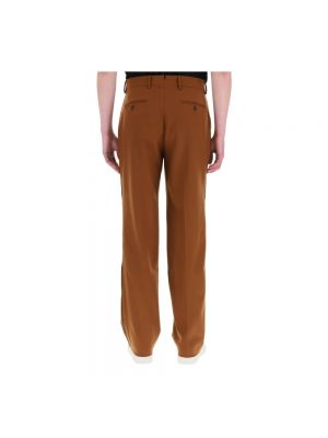 Pantalones rectos de lana Vtmnts marrón