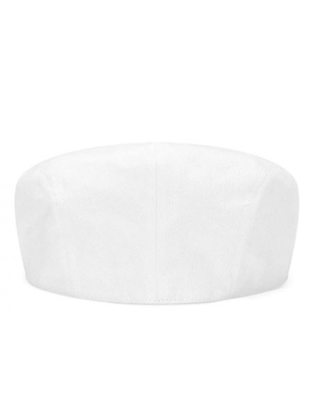Medvilninis kepurė be kulniuko Dolce & Gabbana balta