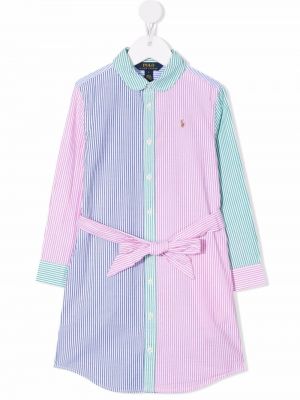 Kaulus mekko tytöille Ralph Lauren Kids pinkki