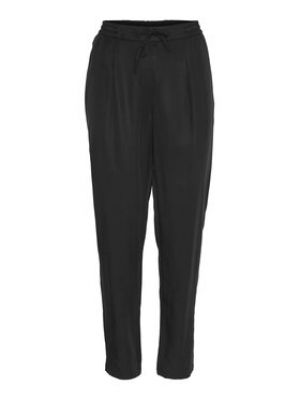 Vero Moda Pantaloni din material 10283707  Tapered Fit - Negru