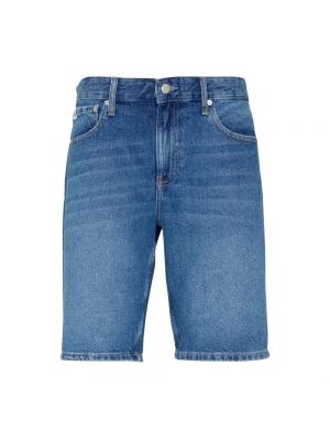 Niebieskie szorty jeansowe Calvin Klein