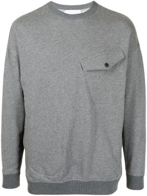 Пуловер с джобове Ports V сиво