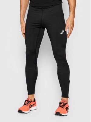 Běžecké kalhoty skinny fit Asics černé