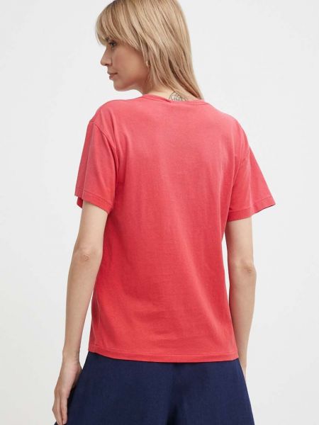 Pamut pólóing Polo Ralph Lauren piros
