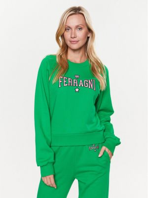 Pulóver Chiara Ferragni zöld