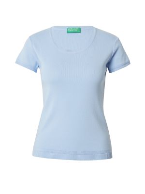 Priliehavé tričko United Colors Of Benetton modrá