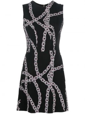 Áčkové šaty bez rukávů Louis Vuitton - černá