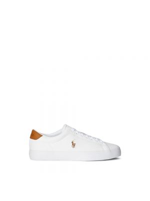 Sneakersy koronkowe Ralph Lauren białe