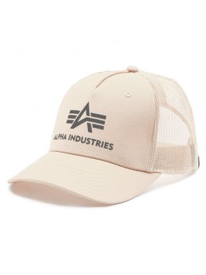 Șapcă Alpha Industries alb