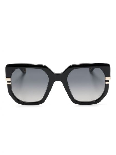 Oversized sončna očala Chloé Eyewear črna