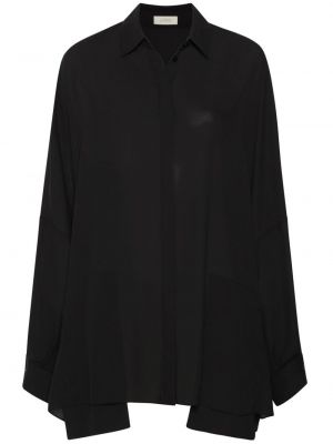 Voľná košeľa Lapointe čierna
