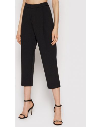 Rinascimento Pantaloni din material CFC0105861003 Negru Regular Fit