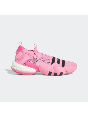 Chaussures de ville en tricot Adidas rose
