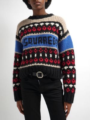 Žakarda vilnas džemperis Dsquared2