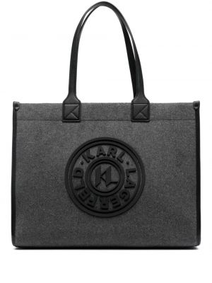 Plstěná nákupná taška Karl Lagerfeld