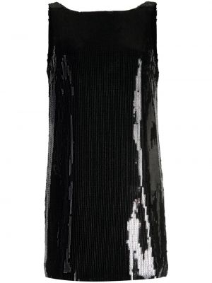 Koktel haljina sa šljokicama Sachin & Babi crna