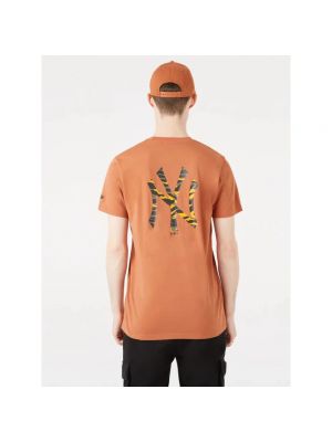 Camisa New Era naranja