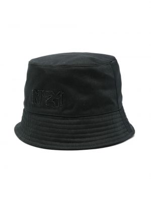 Bavlněný klobouk Nº21 černý