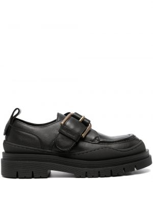 Pantofi loafer din piele See By Chloe negru