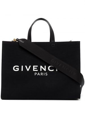 Geantă shopper cu imagine Givenchy negru