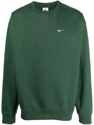 Pamut melegítő felső Nike zöld