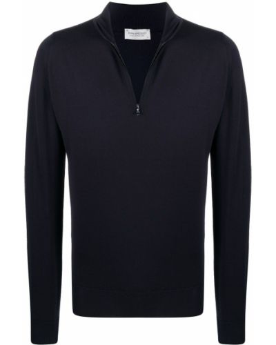 Pull John Smedley bleu