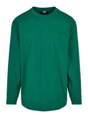 Oversized μπλούζα με τσέπες Urban Classics πράσινο