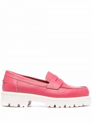 Chunky skinn loafers P.a.r.o.s.h. rosa