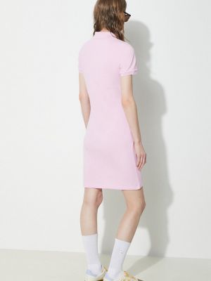 Sukienka mini Lacoste różowa