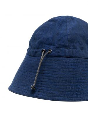Bavlněný klobouk Toogood modrý