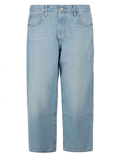 Jeans skinny di cotone Lee Jeans blu
