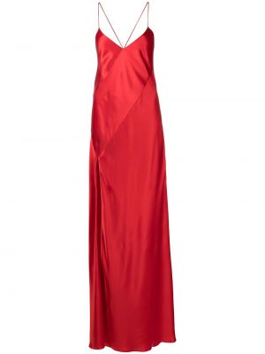 Vestido de noche Michelle Mason rojo