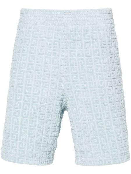 Jacquard bermudashorts Givenchy blå