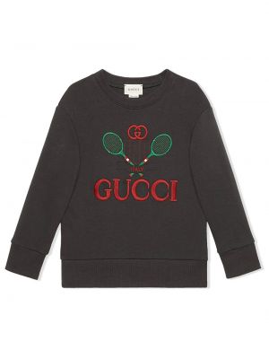 Hettegenser for jenter Gucci Kids grå