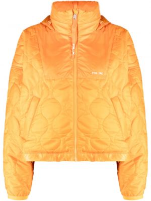 Dūnu jaka ar rāvējslēdzēju Rlx Ralph Lauren oranžs