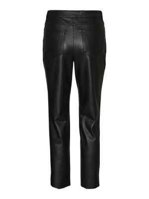 Pantaloni di ecopelle Vero Moda nero