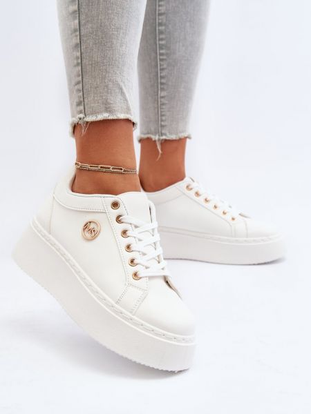 Sneakers με πλατφόρμα Kesi λευκό