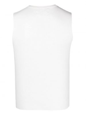 Kašmírový vlněný svetr bez rukávů Extreme Cashmere bílý