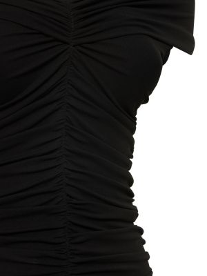 Body en viscose en jersey Michael Kors Collection noir