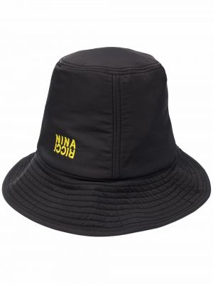 Sombrero con estampado Nina Ricci negro