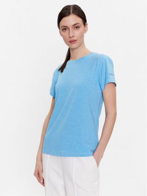 T-shirt Columbia blu