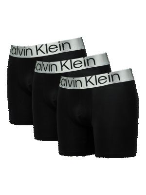 Boxer di lino Calvin Klein Underwear nero