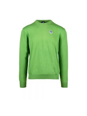 Sweter z okrągłym dekoltem North Sails zielony