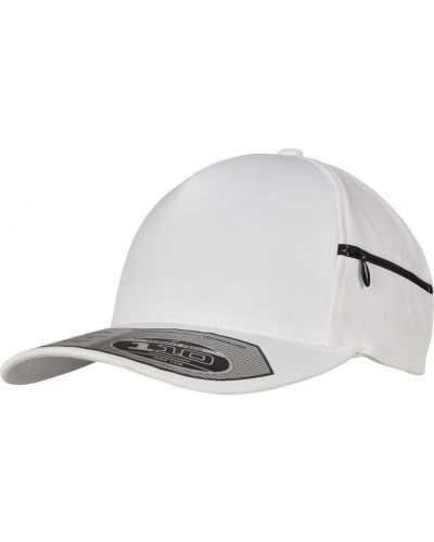 Cappello con visiera Flexfit argento