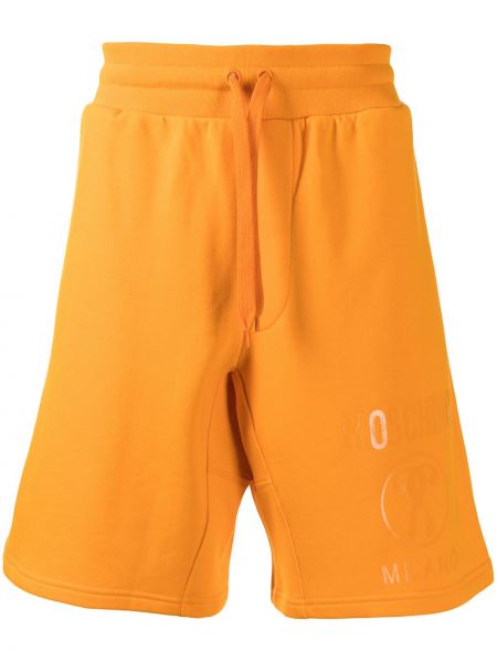 Pantalones cortos deportivos Moschino naranja